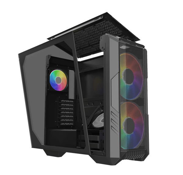 Screwless & tool-free TG side panel design